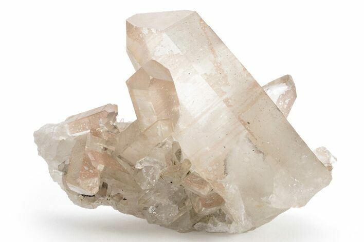 Clear Quartz Crystal Cluster - Brazil #225170